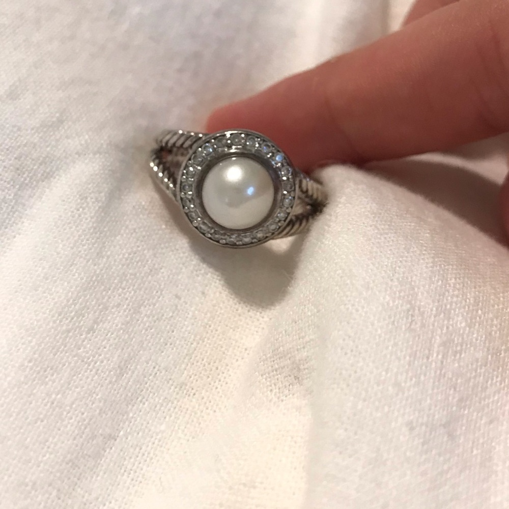 David Yurman Pearl Ring